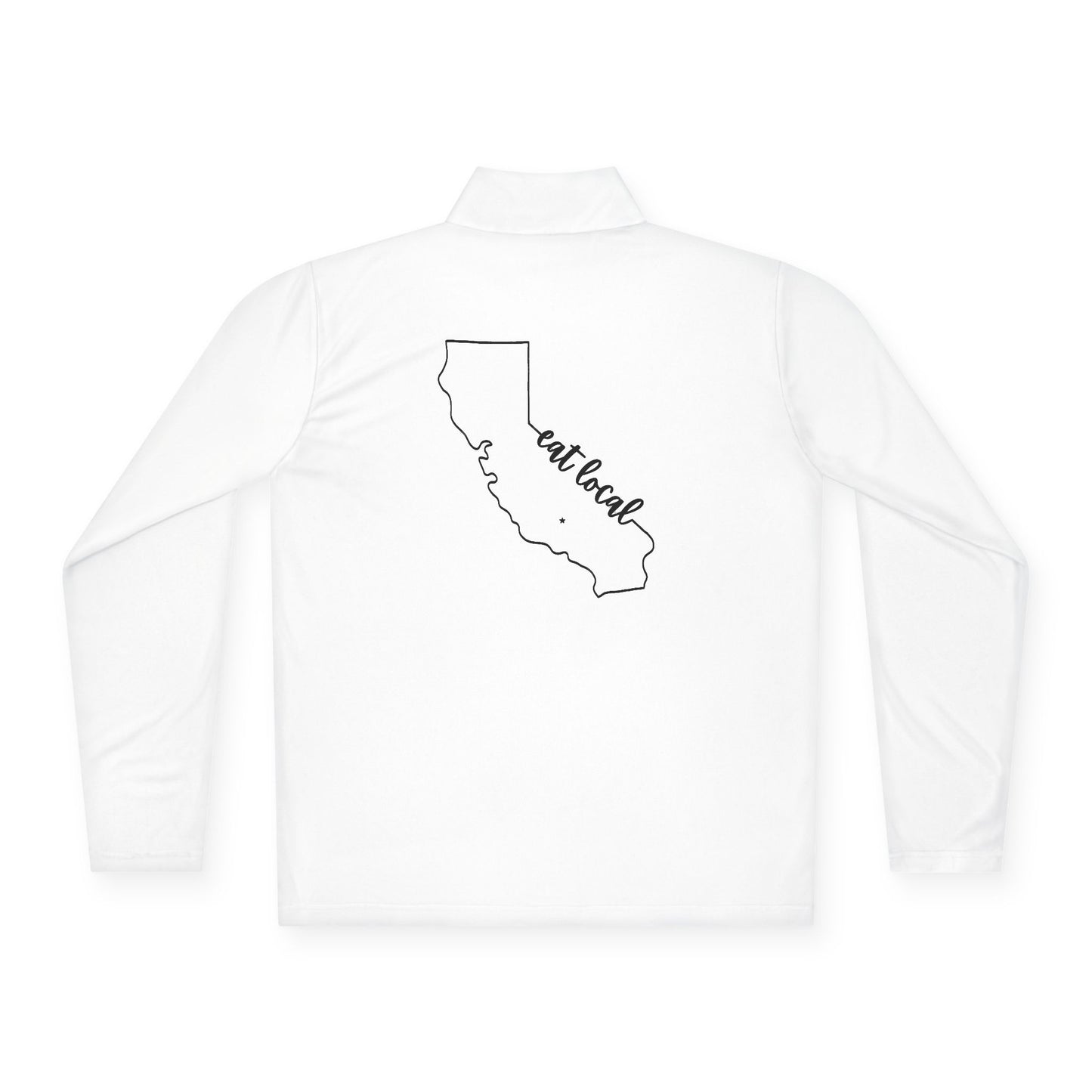 Autonomy Farms Eat Local Unisex Quarter-Zip Pullover