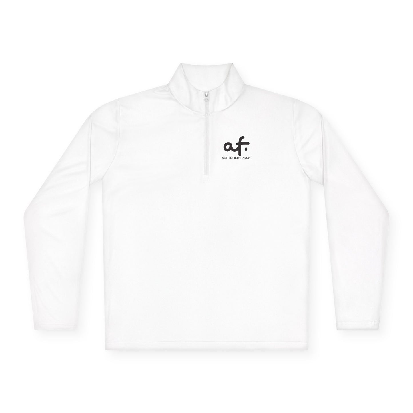 Autonomy Farms Eat Local Unisex Quarter-Zip Pullover
