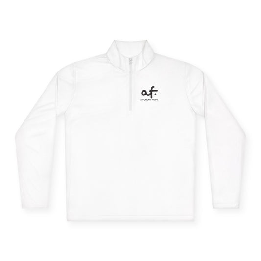 Autonomy Farms Eat Local Unisex Quarter-Zip Pullover