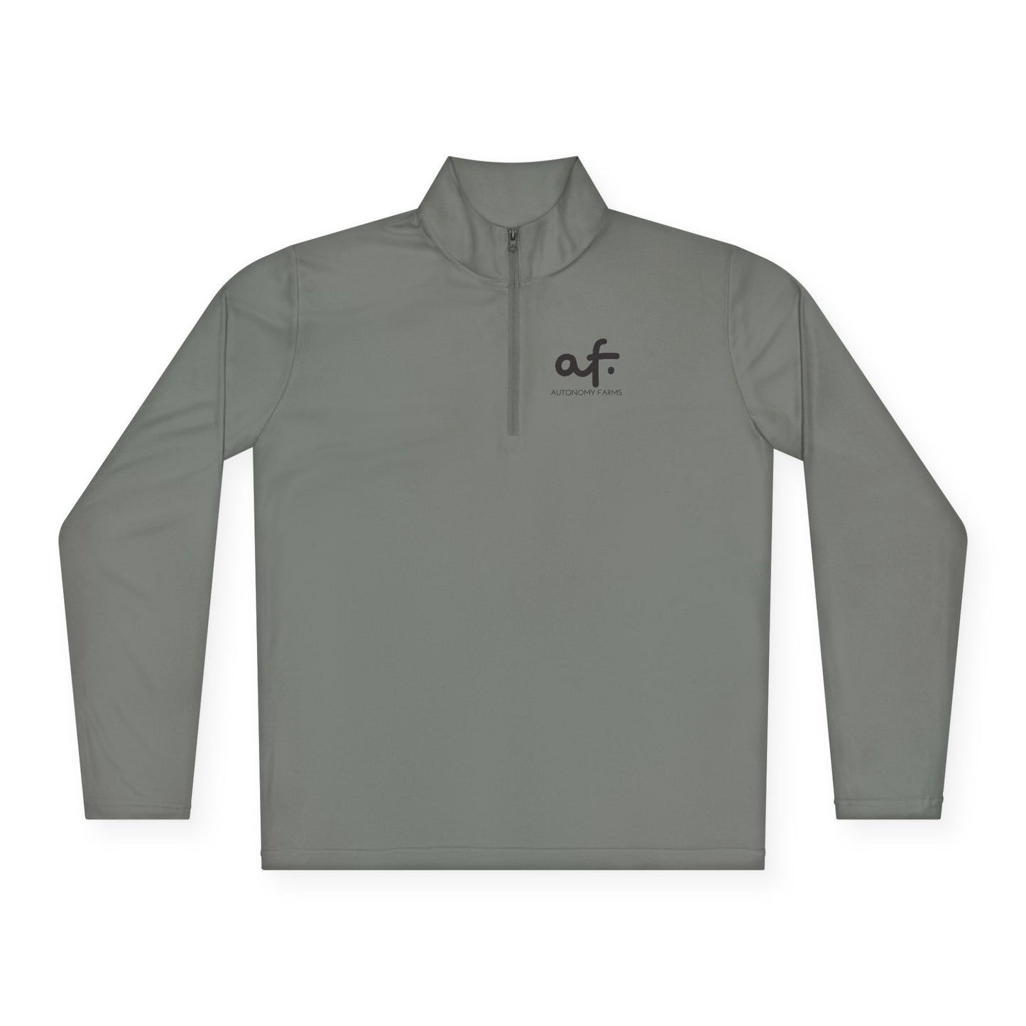 Autonomy Farms Eat Local Unisex Quarter-Zip Pullover