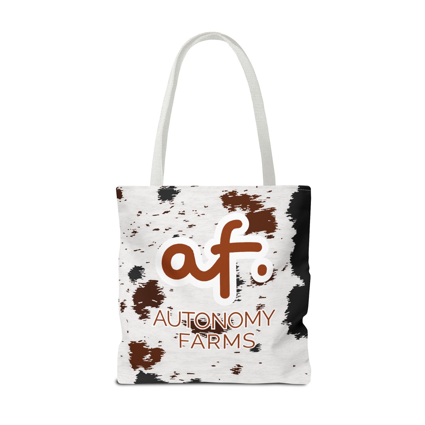 Santa Monica Farmers Market Cow Print Tote Bag