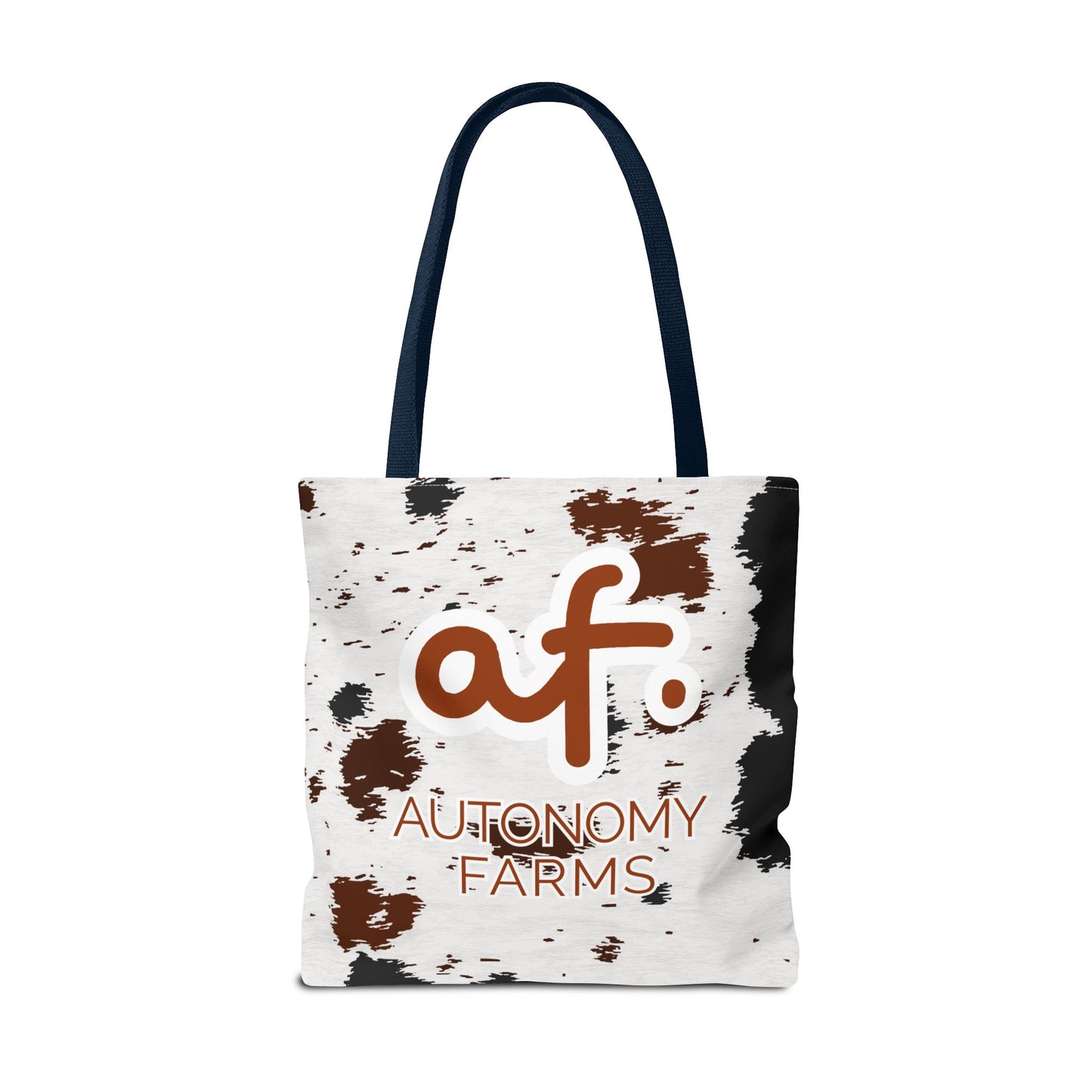 Santa Monica Farmers Market Cow Print Tote Bag