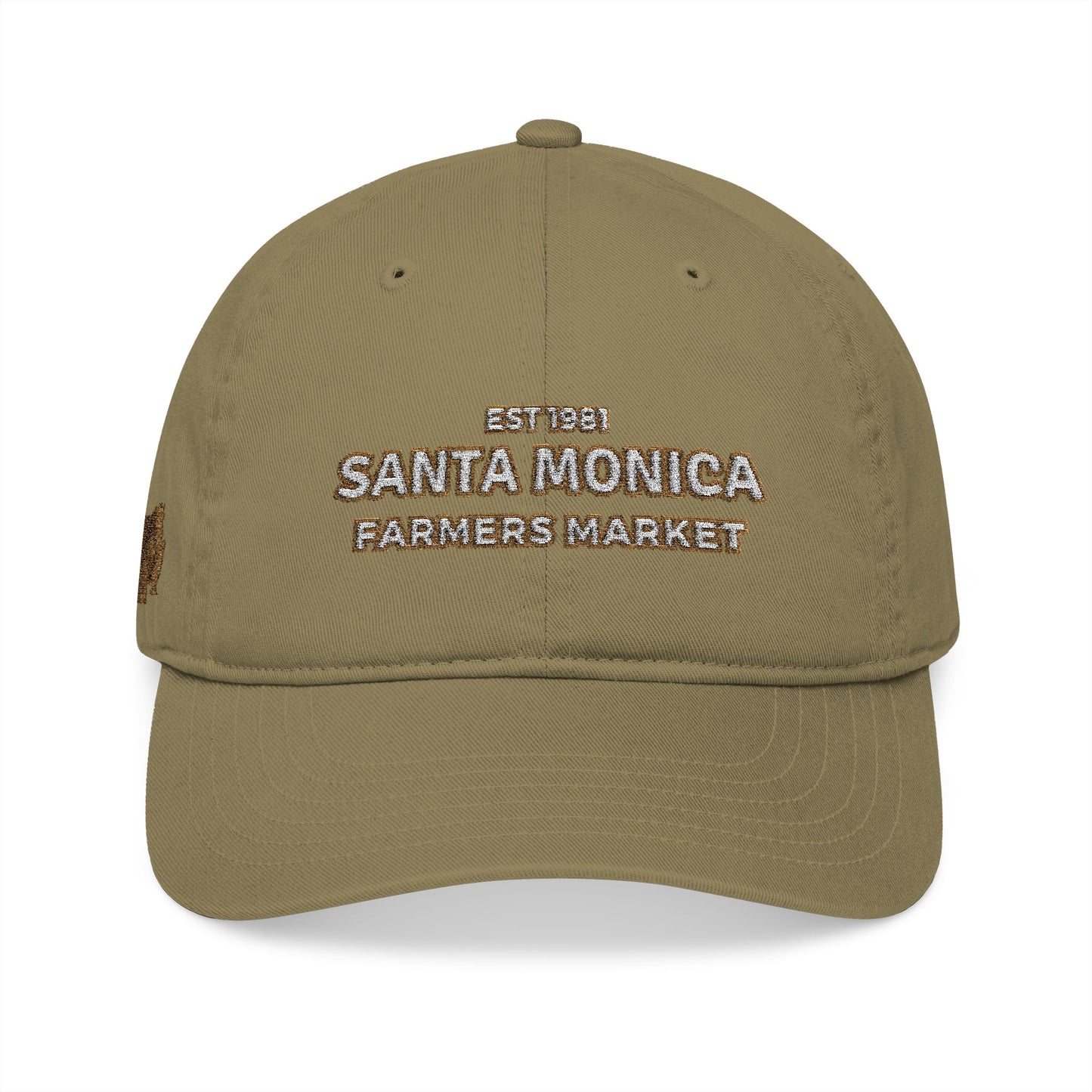 Santa Monica Farmers Market Embroidered Baseball Cap