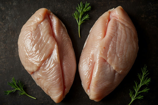 Bone in Skin On Chicken Breasts