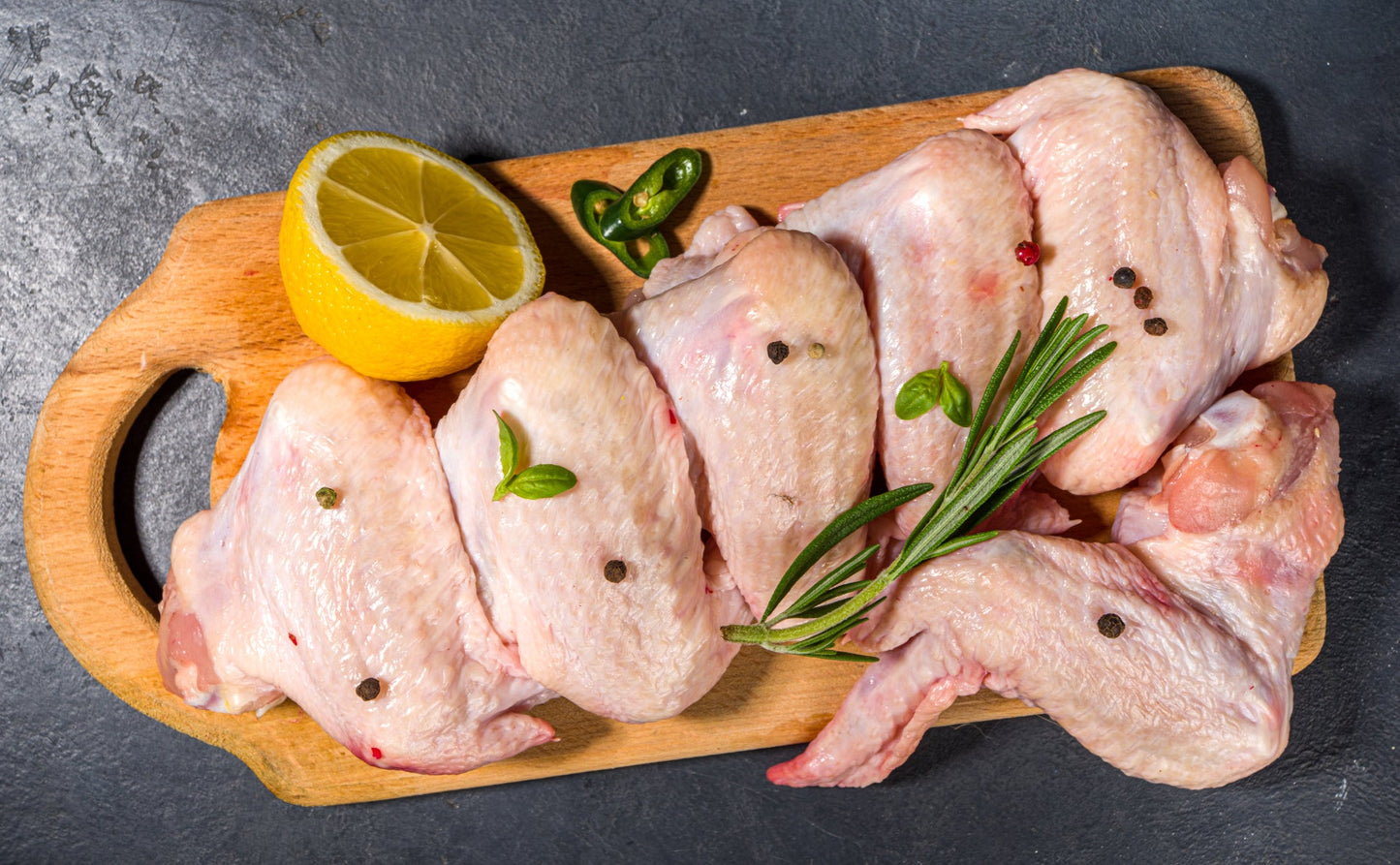 Chicken Wings, Bone In, Approx 1.65 lbs each - Autonomy Farms