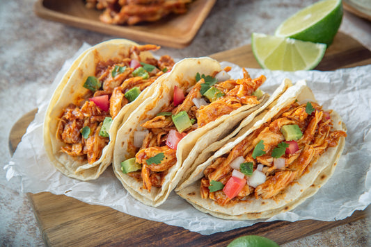 Chicken tacos. Pollo asada 
